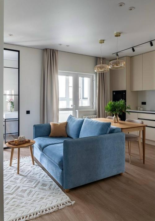 Уютная квартира для семейной пар 46 кв. 03