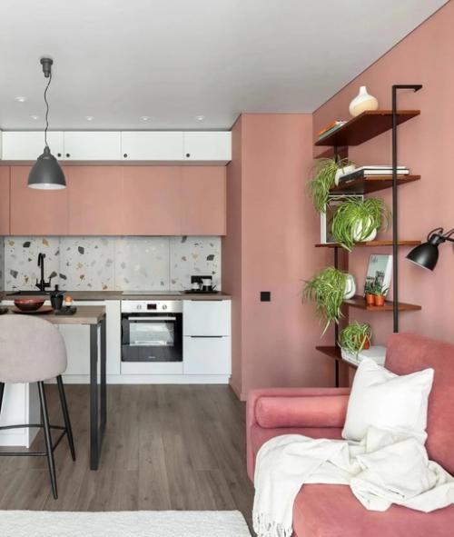 Оформляя интерьер квартиры площадь 39 кв. 02