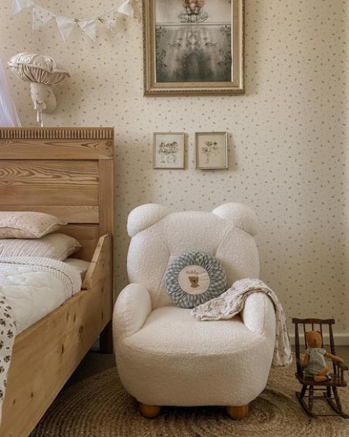 До чего же всё-таки здорово смотрятся деревянные детали в интерьере детской комнаты. 08