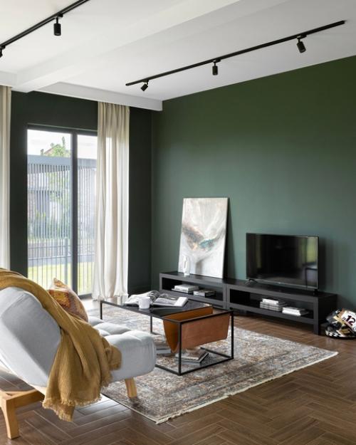 Этот проект большого дома для молодой семьи с ребенком создавался. 01