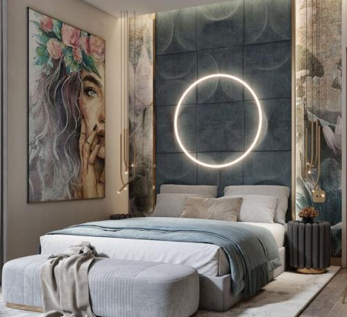 Превратите свою спальню в роскошное убежище с помощью потрясающих дизайнов интерьера! 08