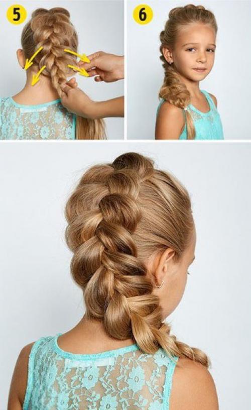 Идеи причесок для девочек. 03