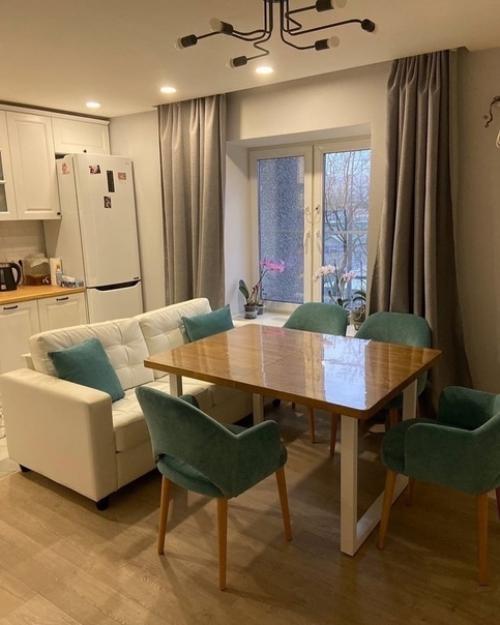 Ремонт в квартире с совмещенной кухней и гостиной. 01