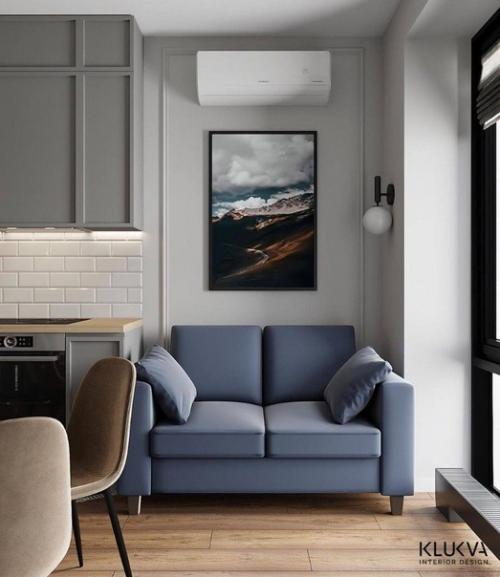 Простой, но весьма лаконичный дизайн кухни. 02