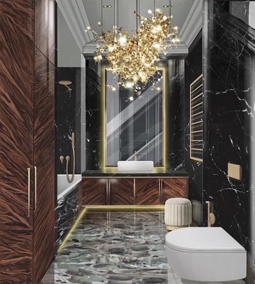 Новый проект в ЖК городские резиденции Spires - роскошный фьюжн, над которым пришлось серьезно потрудиться. 04