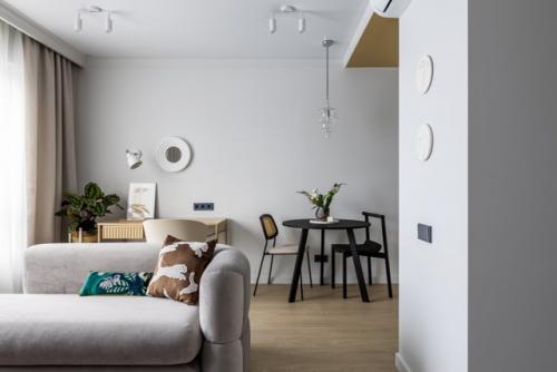 Интерьер 1-комнатной квартиры 40, 4 м 2 в Москве. 01