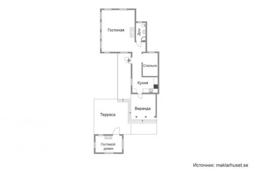 Очаровательный шведский домик, расположенный на берегу живописного озера. 09