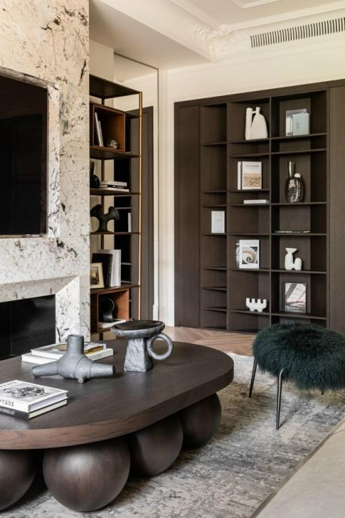 Реализованный интерьер квартиры, площадью 95 кв. 02