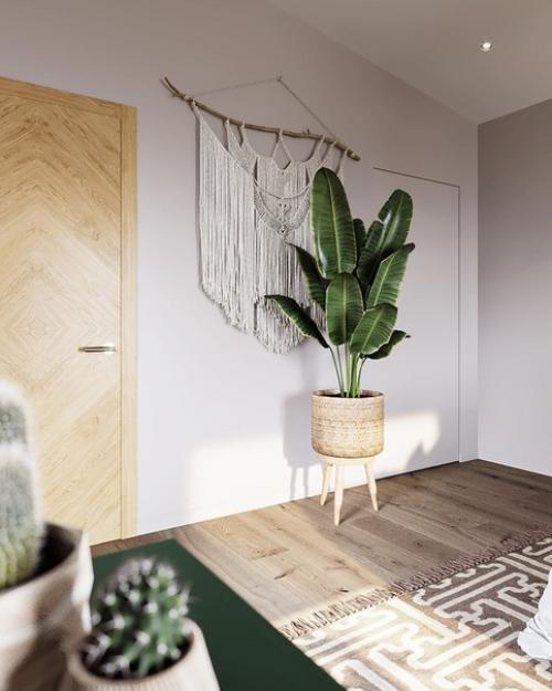 Мастер - спальня для семейной пары в загородном доме под Санкт-петербургом. 02