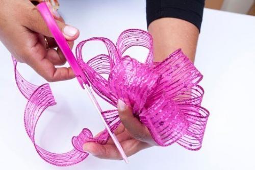 Как красиво завязать бант для подарка? 07