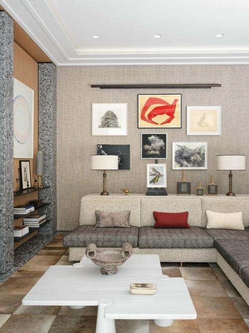 Таунхаус в верхнем ист - сайде в Нью-йорке получил обновлённый интерьер в исполнении Жана - Луи деньо. 03