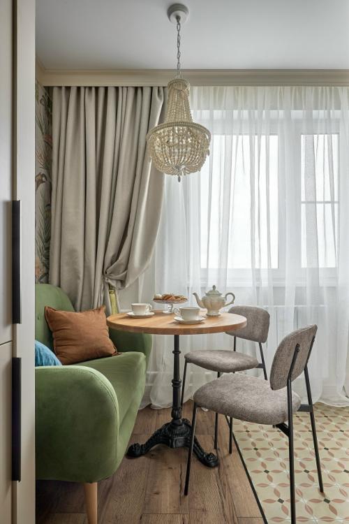 Очаровательная однокомнатная квартира 37 м 2 (почти 40 м 2 с балконом) в Москве. 01