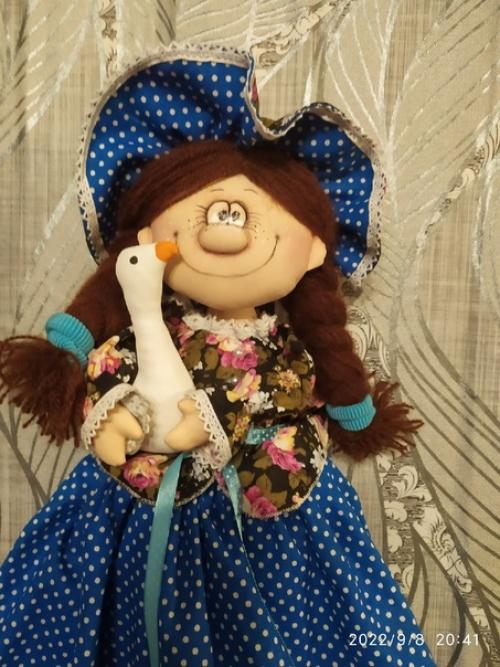 Кукла - пакетница.  Функционально - полезный декор вашего дома. 01