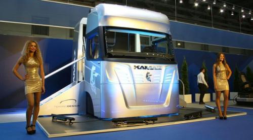 Камаз представил прототип кабины Трансформера. 01