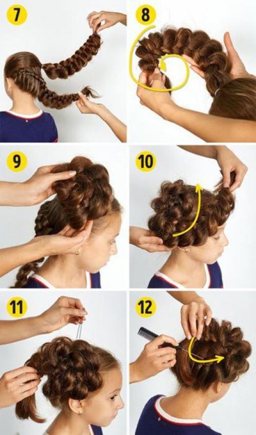 Идеи причесок для девочек. 05