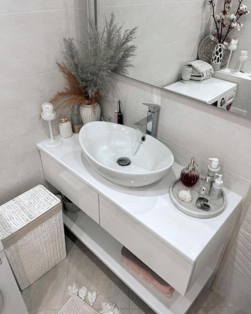 Нежный и светлый интерьер квартиры с скандинавском стиле. 06