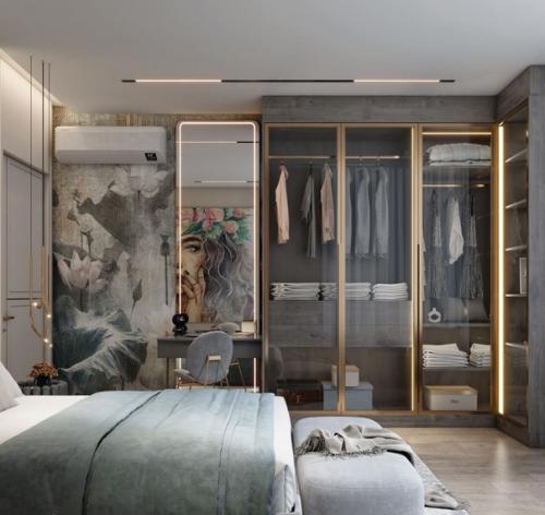 Превратите свою спальню в роскошное убежище с помощью потрясающих дизайнов интерьера! 03