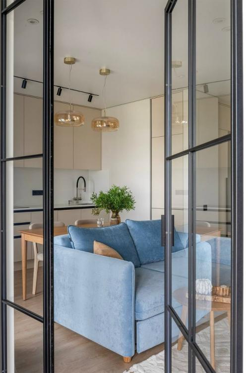 Уютная квартира для семейной пар 46 кв.