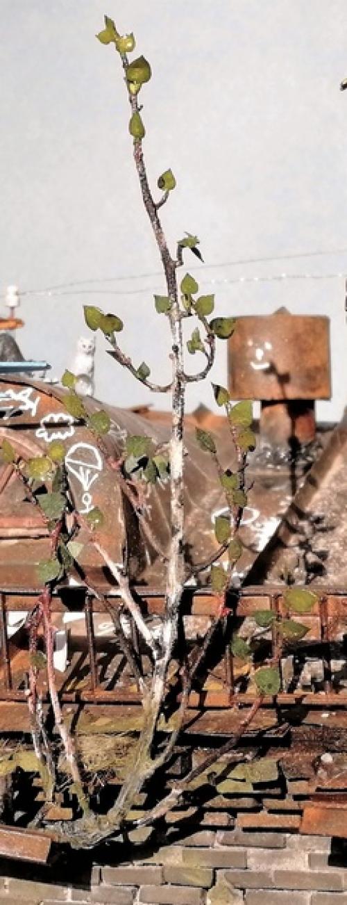 Диорама Весенняя Крыша 1/35. 02