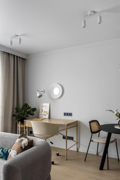 Интерьер 1-комнатной квартиры 40, 4 м 2 в Москве. 07