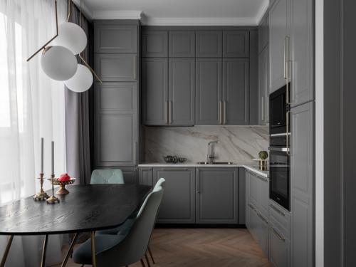 Интерьер однокомнатной квартиры площадью 35 кв. 01