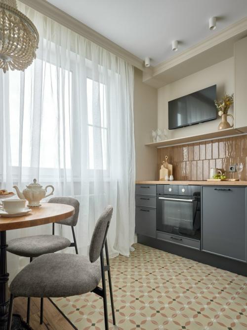 Очаровательная однокомнатная квартира 37 м 2 (почти 40 м 2 с балконом) в Москве. 02