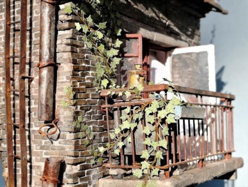 Диорама Весенняя Крыша 1/35. 09