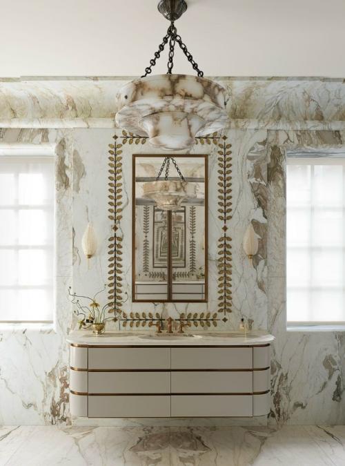 Таунхаус в верхнем ист - сайде в Нью-йорке получил обновлённый интерьер в исполнении Жана - Луи деньо. 05