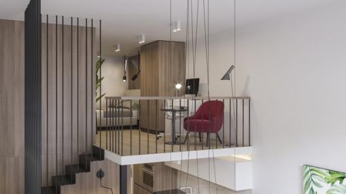 Дизайн - проект двухуровневой квартиры. 03