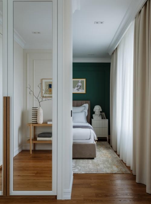 Элементы классического и скандинавского стиля гармонично сочетаются в проекте дизайнера Андрея Некрасова. 03