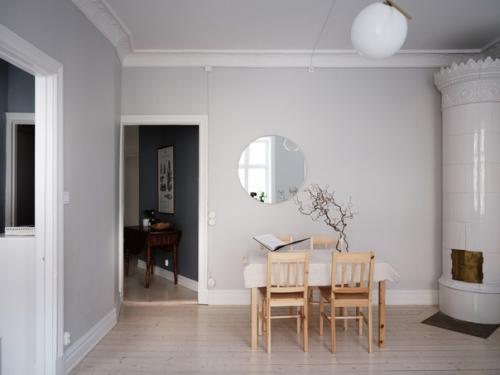 Квартира с изразцовой печью в Швеции в доме 1905 года, 43 кв. 02