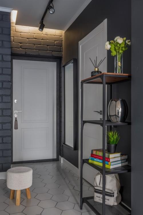 Интерьер месяца: квартира 30 м для дизайнера одежды. 02