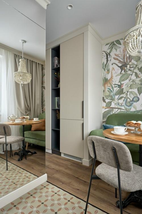 Очаровательная однокомнатная квартира 37 м 2 (почти 40 м 2 с балконом) в Москве. 05