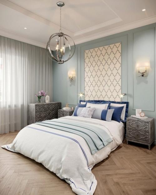 Современная классика в интерьере двухкомнатной квартиры. 06