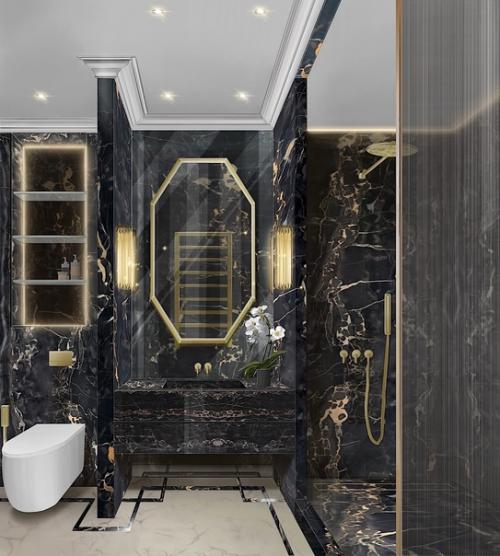 Новый проект в ЖК городские резиденции Spires - роскошный фьюжн, над которым пришлось серьезно потрудиться. 03