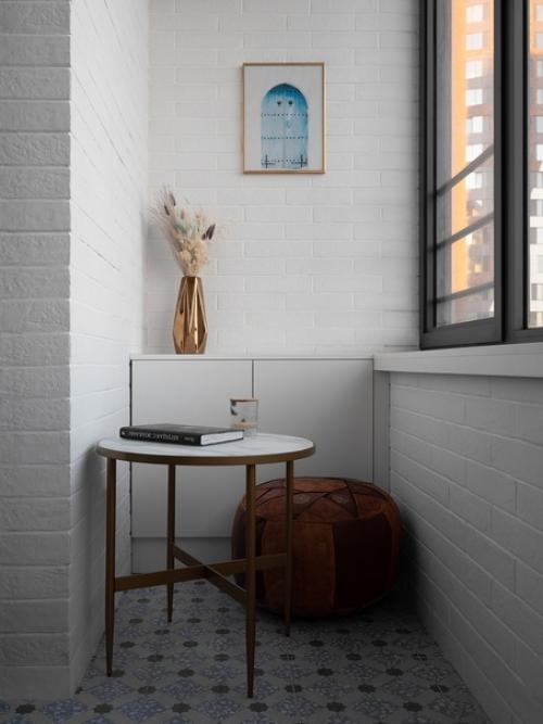 Интерьер однокомнатной квартиры площадью 35 кв. 06