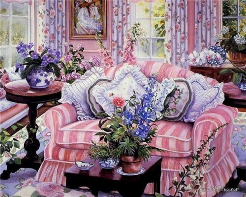 Комнаты, в которых живут люди, производят не менее сильное впечатление, чем их лица. 03