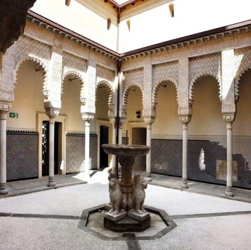 Шедевры архитектуры.  Роккетта маттеи: один из самых причудливых замков в мире. 01