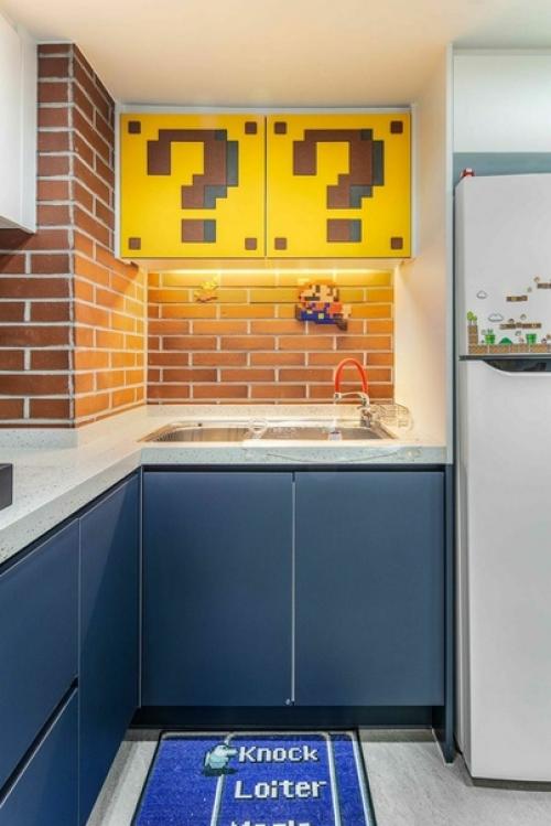 Поклонник Super Mario из Кореи оформил игровую комнату в стиле серии. 05