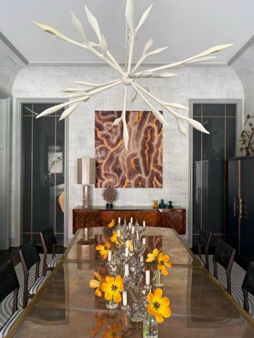 Таунхаус в верхнем ист - сайде в Нью-йорке получил обновлённый интерьер в исполнении Жана - Луи деньо. 08