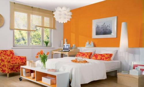 Варианты комбинирования обоев для стен. 05