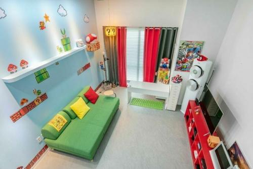 Поклонник Super Mario из Кореи оформил игровую комнату в стиле серии. 06