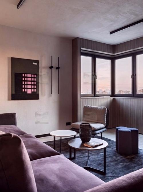 Квартира в стиле минимализм с яркими акцентами - это отличное решение для тех, кто хочет жить в ритме большого города. 01