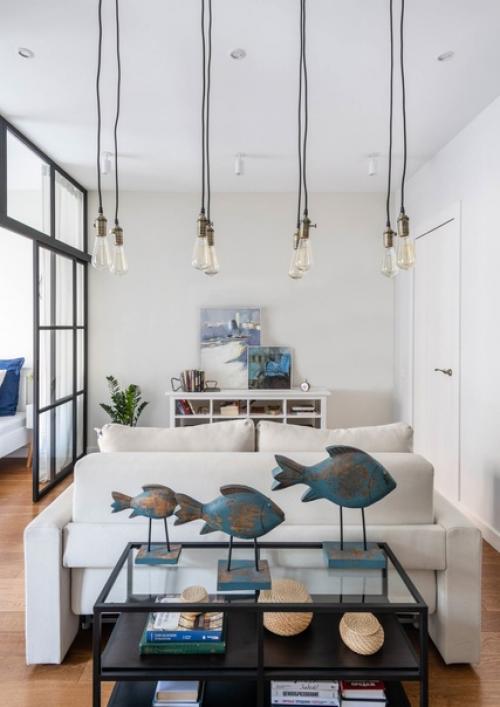 Интерьер квартиры для молодой пары (46 кв. 04