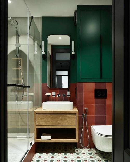 Интерьер компактной квартиры в историческом доме для молодой девушки. 06