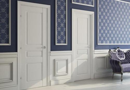 Белые двери в интерьере. 02