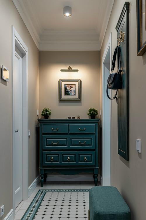 Квартира молодой бабушки: уютный интерьер 44 кв. 06