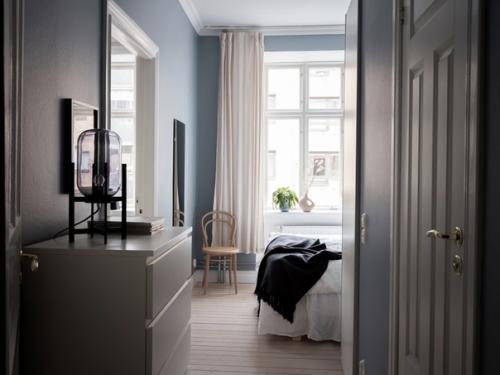 Квартира с изразцовой печью в Швеции в доме 1905 года, 43 кв. 06