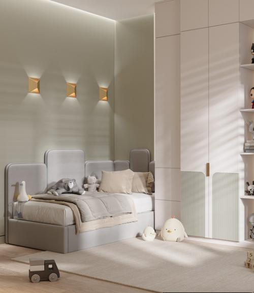 Цвет зелёного чая, пожалуй, самый универсальный для детской комнаты, конечно, после бежевого. 01