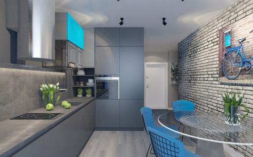 Двухкомнатная квартира в Екатеринбурге площадью 64, 4 кв. 01